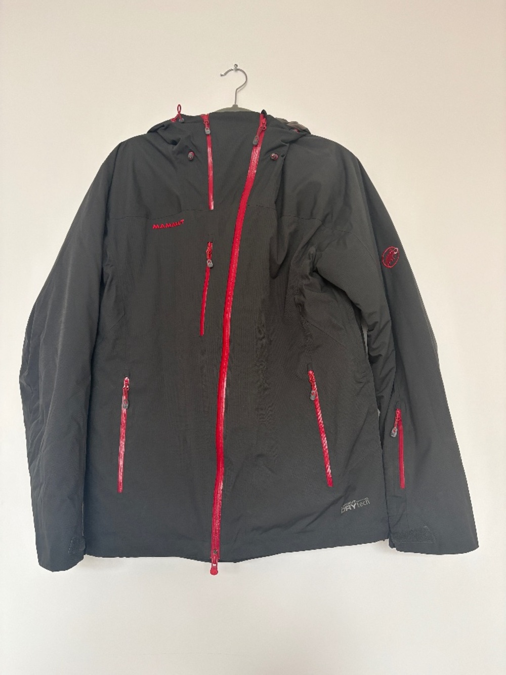 Mammut Dry Tech Hooded Ski Jacket, Mens M
